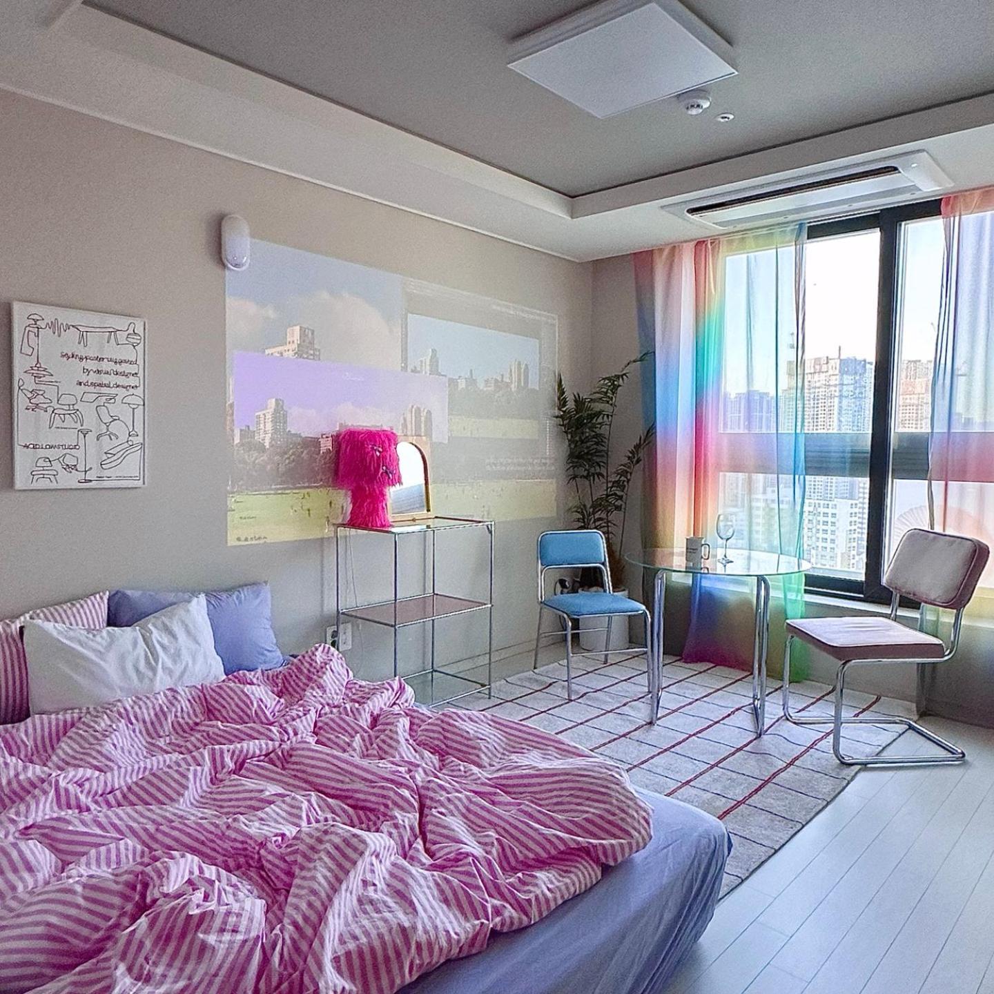 Dongseongro Meomoom Apartment Daegu Phòng bức ảnh