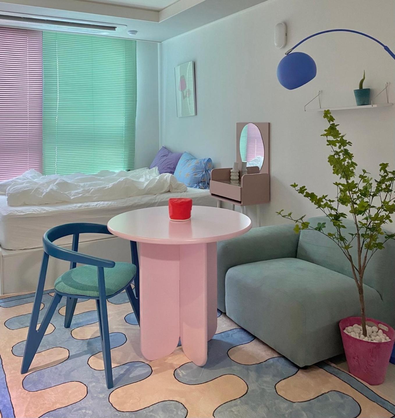 Dongseongro Meomoom Apartment Daegu Phòng bức ảnh
